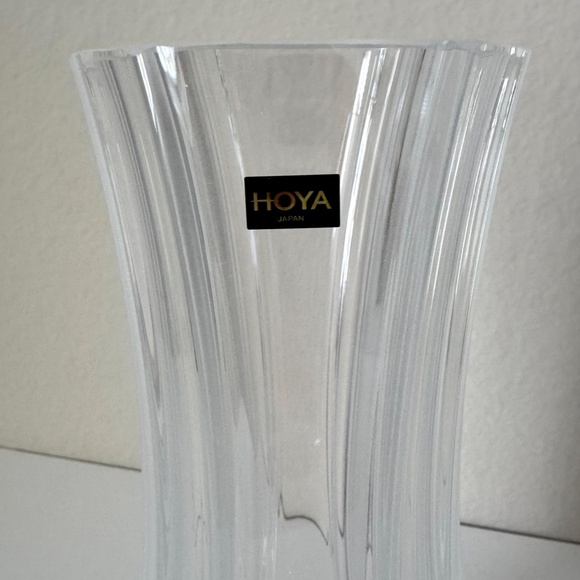 Hoya Art Glass crystal Vase - Picture 5 of 7